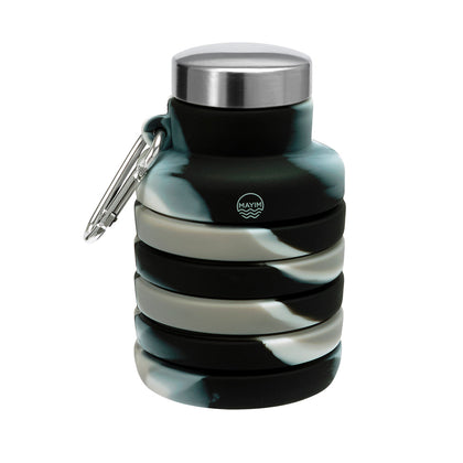 Collapsible Carabiner Bottle- Tie-Dye