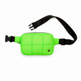 The "Puffer" Fanny Pack - Neon Lime