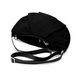 The "Crescent" Crossbody Bag - Black