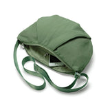 The "Crescent" Crossbody Bag - Green Sage