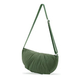 The "Crescent" Crossbody Bag - Green Sage