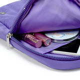 Sling Puffed Crossbody Bag  - Lilac