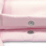 Quilted Puffer Tote - Pink