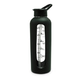 Borosilicate Glass Bottle - Black