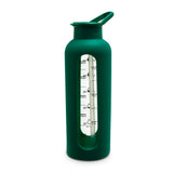 Borosilicate Glass Bottle - Kelly Green