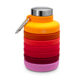 Collapsible Carabiner Bottle - Larger - Sunset