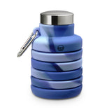 Collapsible Carabiner Bottle - Tie Dye- Brigths