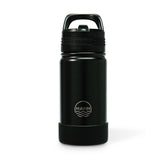 Kids Classic Stainless Steel with Flip Straw Lid & Boot - Black