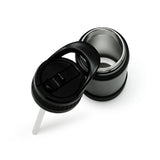 Kids Classic Stainless Steel with Flip Straw Lid & Boot - Black