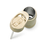 Kids Classic Stainless Steel with Flip Straw Lid & Boot - Ivory