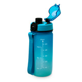 Kids Small Time Marker Motivational Bottle - Dark Blue/Light Blue