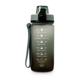 Kids Small Time Marker Motivational Bottle - White/Black