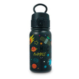 Kids 3D Embossed Print Stainless Steel Bottle - Multi
