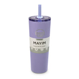 The Everyday Press-In Straw Tumbler - Purple