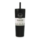 The Everyday Press-In Straw Tumbler - Black
