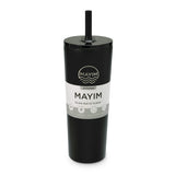 The Everyday Press-In Straw Tumbler - Black