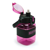 Tritan Silicone Band Bottle - Pink/Black/Hot Pink