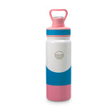 Tri-Color Flow - White/ Blue/Light Pink