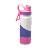 Tri-Color Flow - White/ Purple /Pink