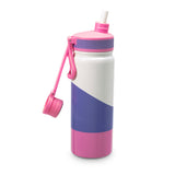 Tri-Color Flow - White/ Purple /Pink