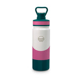 Tri-Color Flow - White/ Pink / Navy
