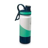 Tri-Color Flow - White/ Mint /Navy