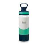Tri-Color Flow - White/ Mint /Navy