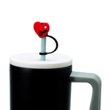 6PC Straw Topper - BFF