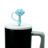 6PC Straw Topper - Happy