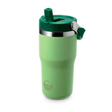 Kids Mini Adventure Flow Stainless Steel with Handle - Green