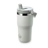 Kids Mini Adventure Flow Stainless Steel with Handle - White