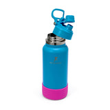 Active Triple Insulated- 2-in-1 Lid  - Cyan Hot Pink Mix