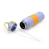 Free-Sip Powder Coated Bottle - Lilac Coral Mix