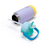 Kids Mini Active Stainless Steel with Straw  - Light Purple