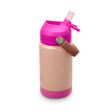 Kids Mini Active Stainless Steel with Straw  - Blush