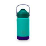 Kids Mini Active Stainless Steel with Straw - Aqua