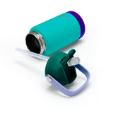 Kids Mini Active Stainless Steel with Straw - Aqua