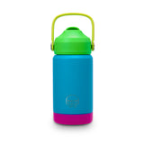 Kids Mini Active Stainless Steel with Straw  - Cyan