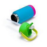 Kids Mini Active Stainless Steel with Straw  - Cyan