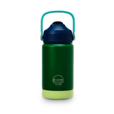 Kids Mini Active Stainless Steel with Straw  - Green