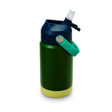 Kids Mini Active Stainless Steel with Straw  - Green