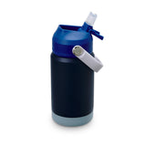 Kids Mini Active Stainless Steel with Straw  - Navy