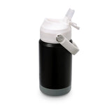 Kids Mini Active Stainless Steel with Straw  - Black