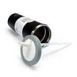 Color Block Flip Straw Tumbler - Black & Grey