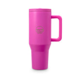 Traveler With Handle - Hot Pink