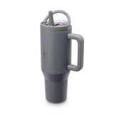 Traveler With Handle - Light Grey