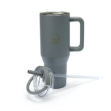 Traveler With Handle - Light Grey
