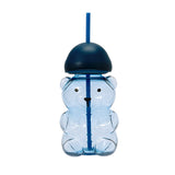 Trendy Bear Bottle with Baseball Cap - Blue/Navy