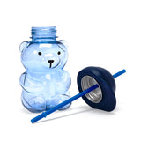 Trendy Bear Bottle with Baseball Cap - Blue/Navy