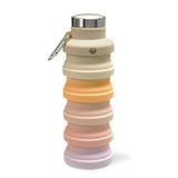 Ombre Collapsible- Ivory & Purple Pastels